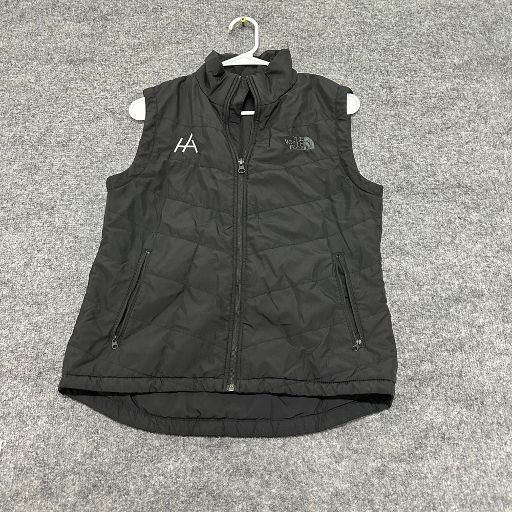The North Face Vest Womens Size S Black Quilted Full Zip Puffer Lightweight
